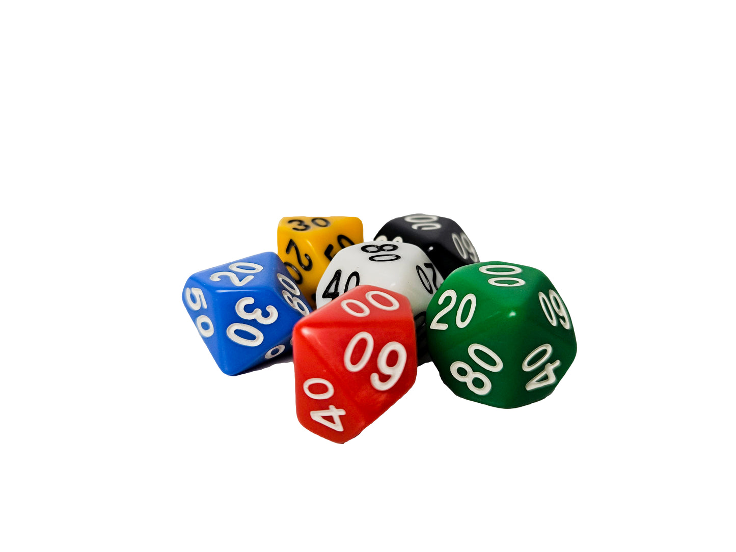 Dice Numbers - Ten Sided 00-90