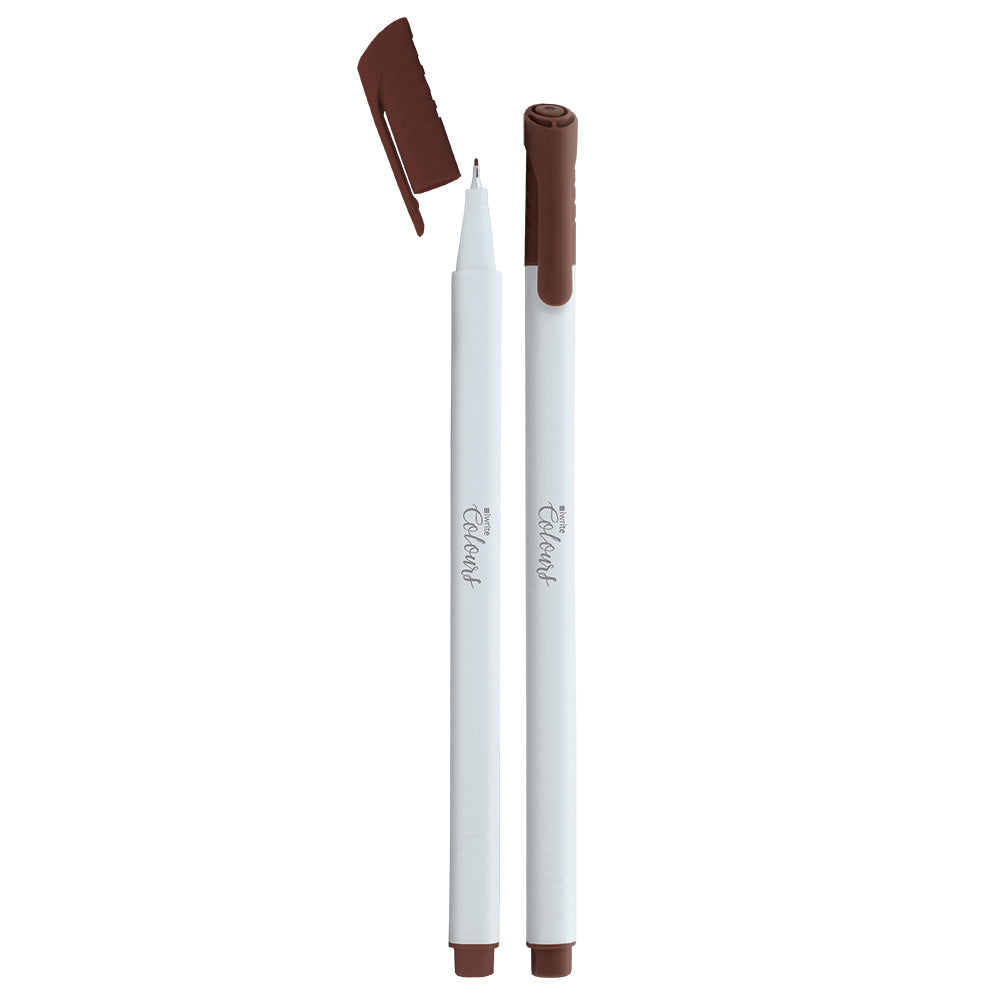 Fineliners - White Barrel - 12's