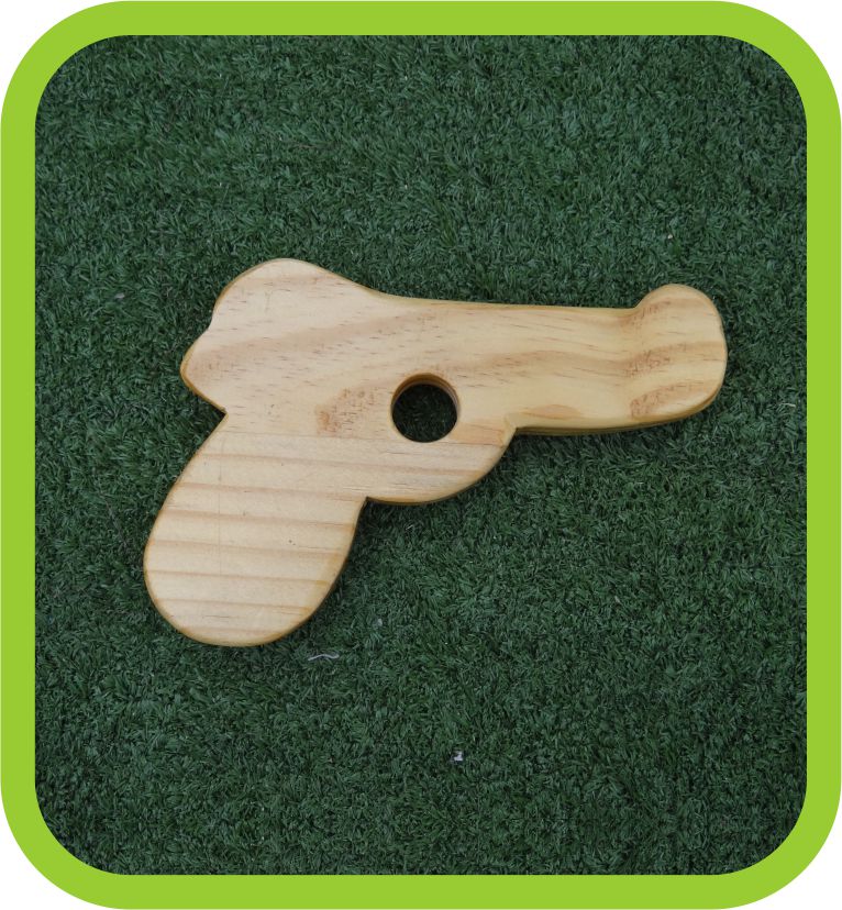 Wooden Gun Short