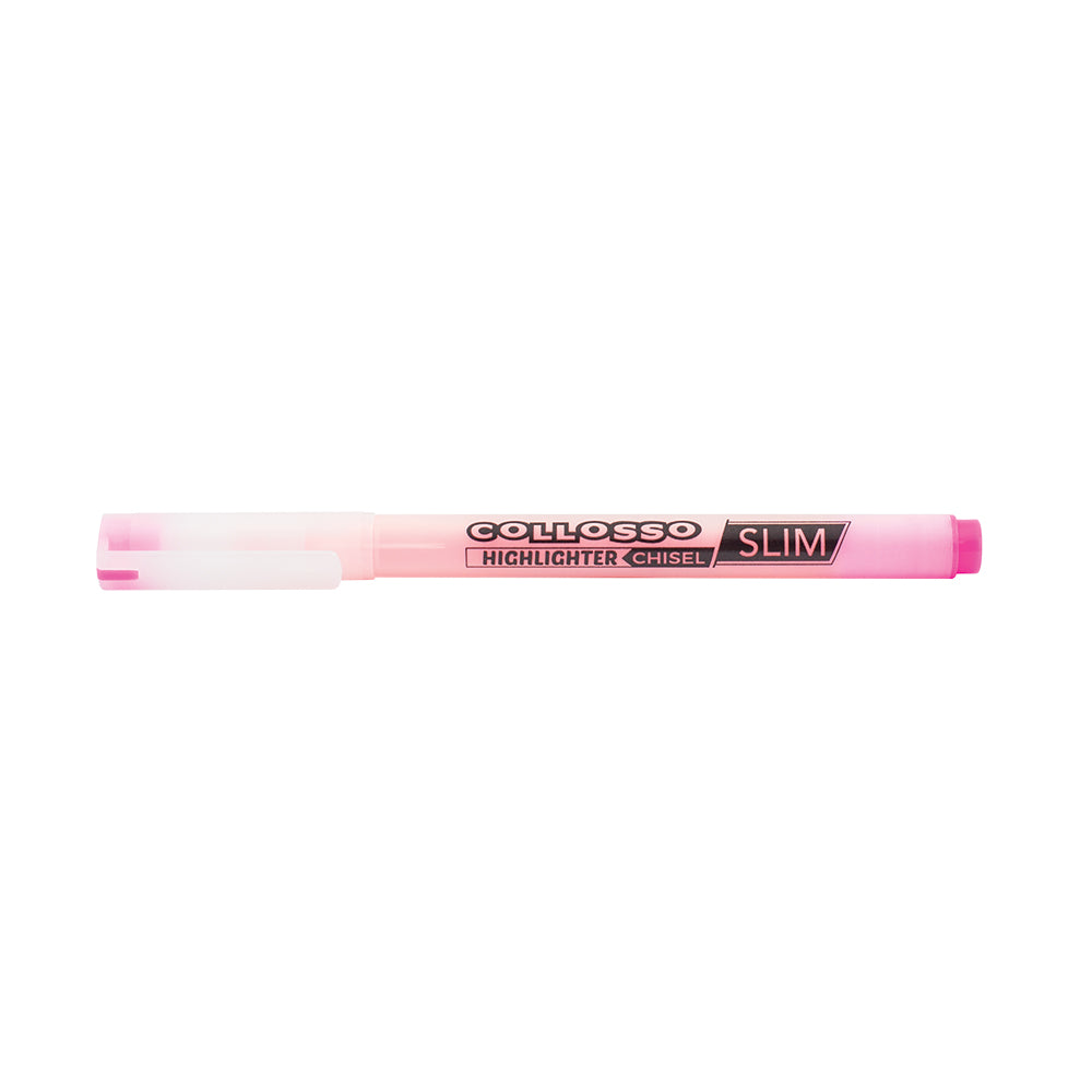 Slim Highlighters Chisel Tip Wallet of 6