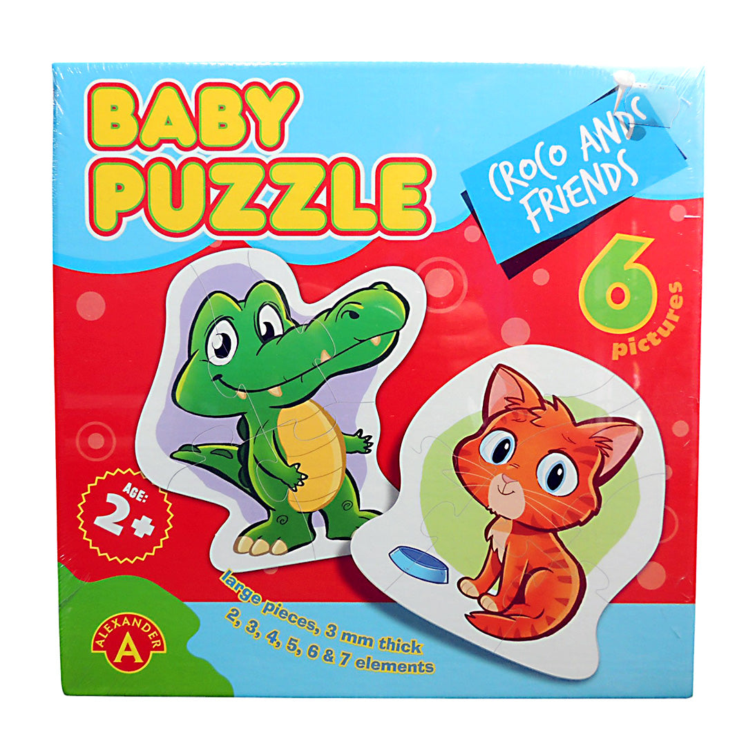 Puzzle Baby - Croco and Friends