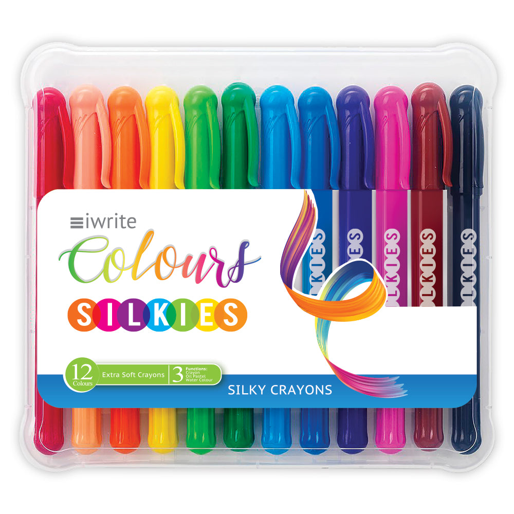 Silky Crayons - Silkies - 12's