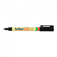 Artline 725 (FINE) Black Permanent Marker