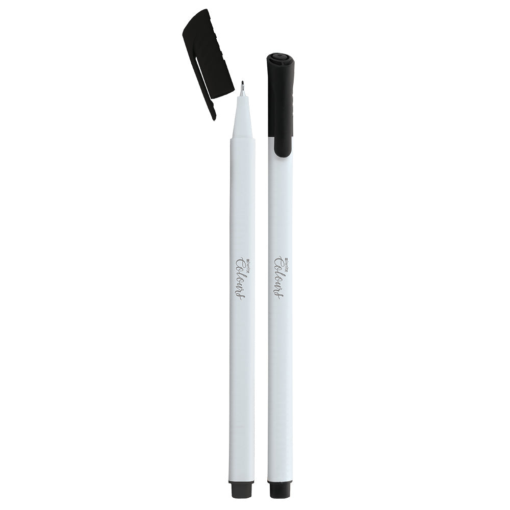 Fineliners - White Barrel - 12's