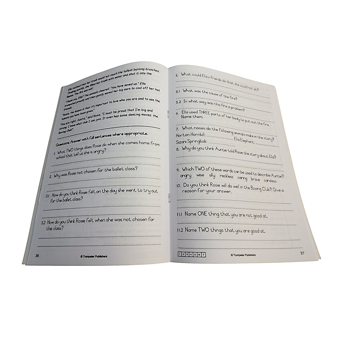Book Comprehension Workbook 4