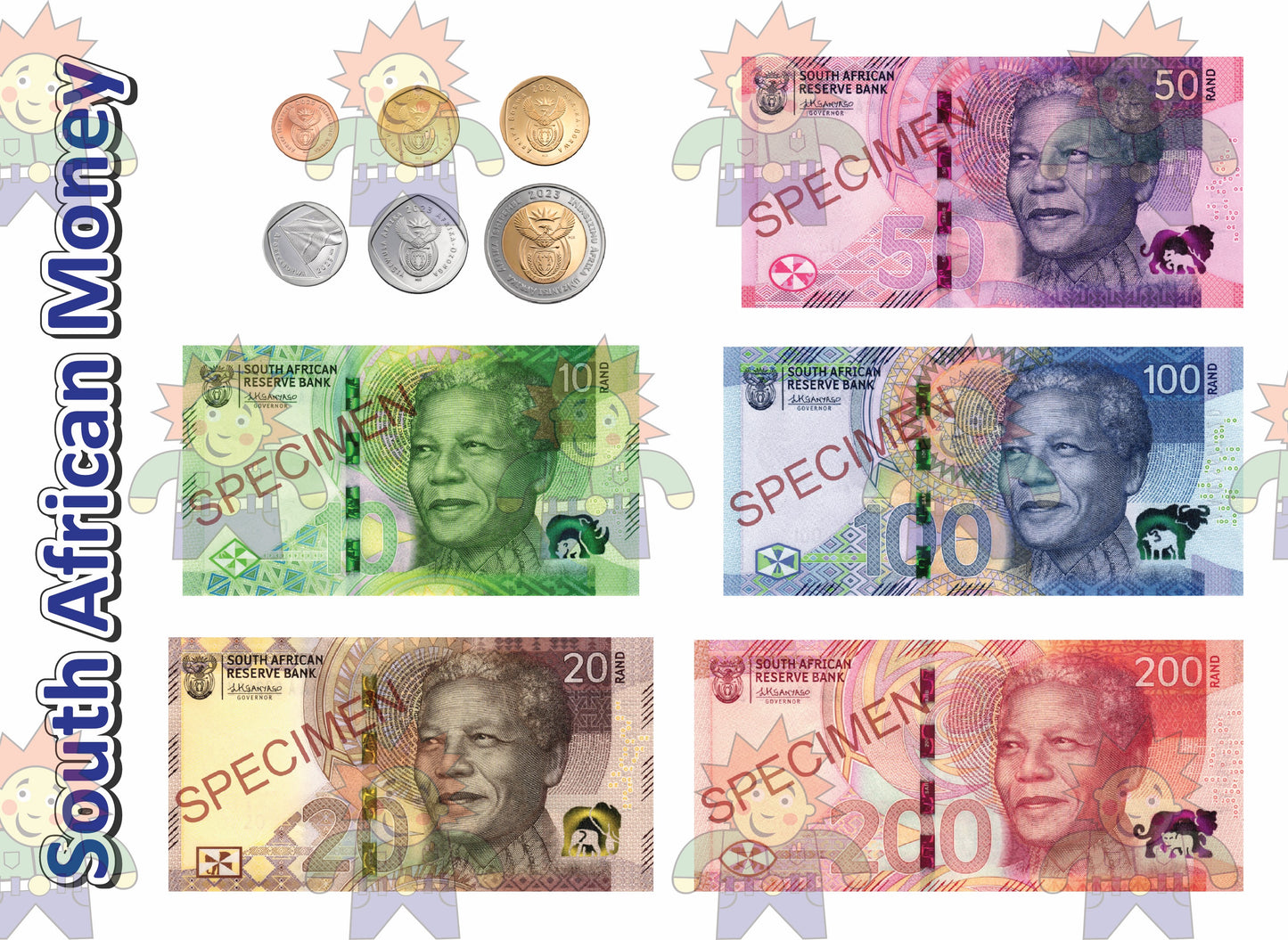 Money/ Geld South Africa - A3 Front