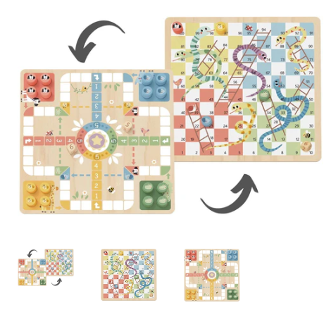 Ludo and Snakes & Ladders Tooky Toy