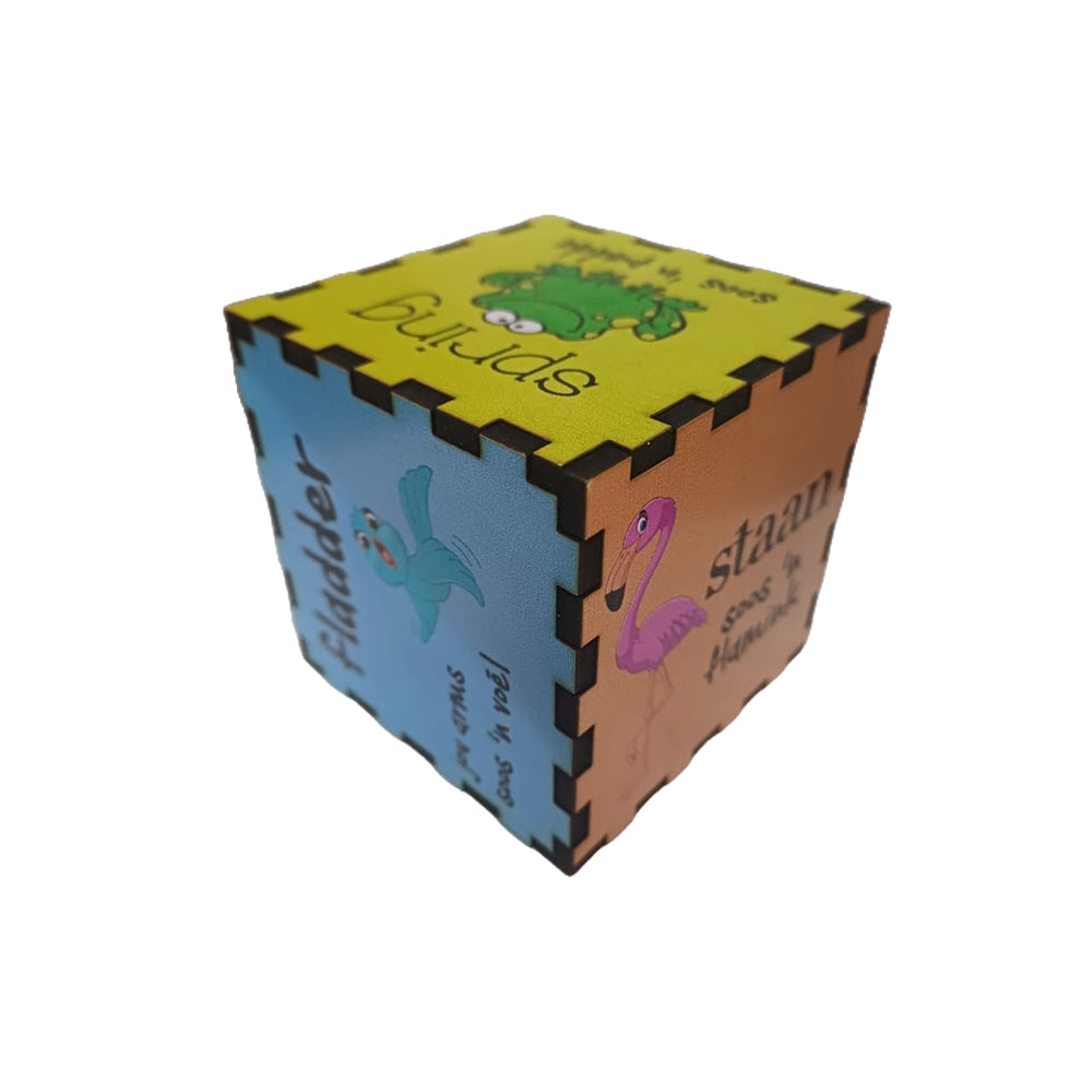 Dice Aksies - Wooden 65mm