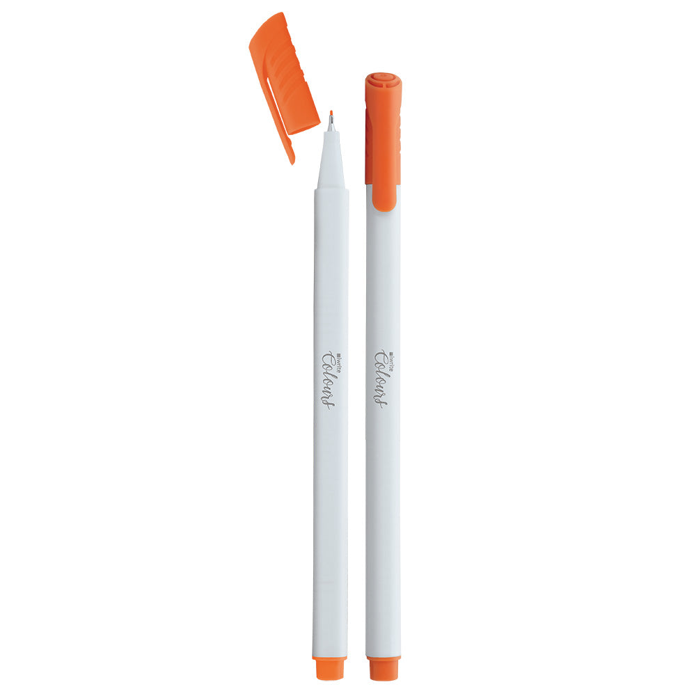 Fineliners - White Barrel - 12's
