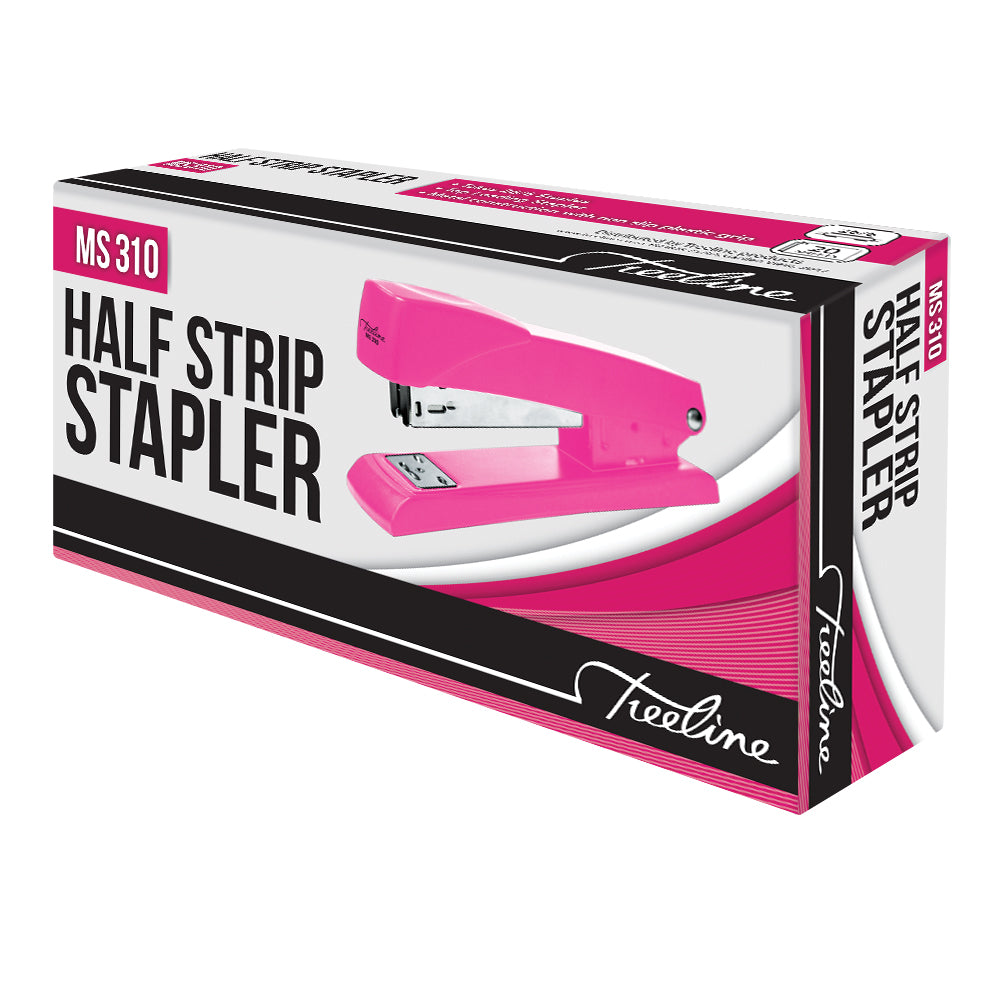 Stapler Half Strip - Pink - 20 Sheets