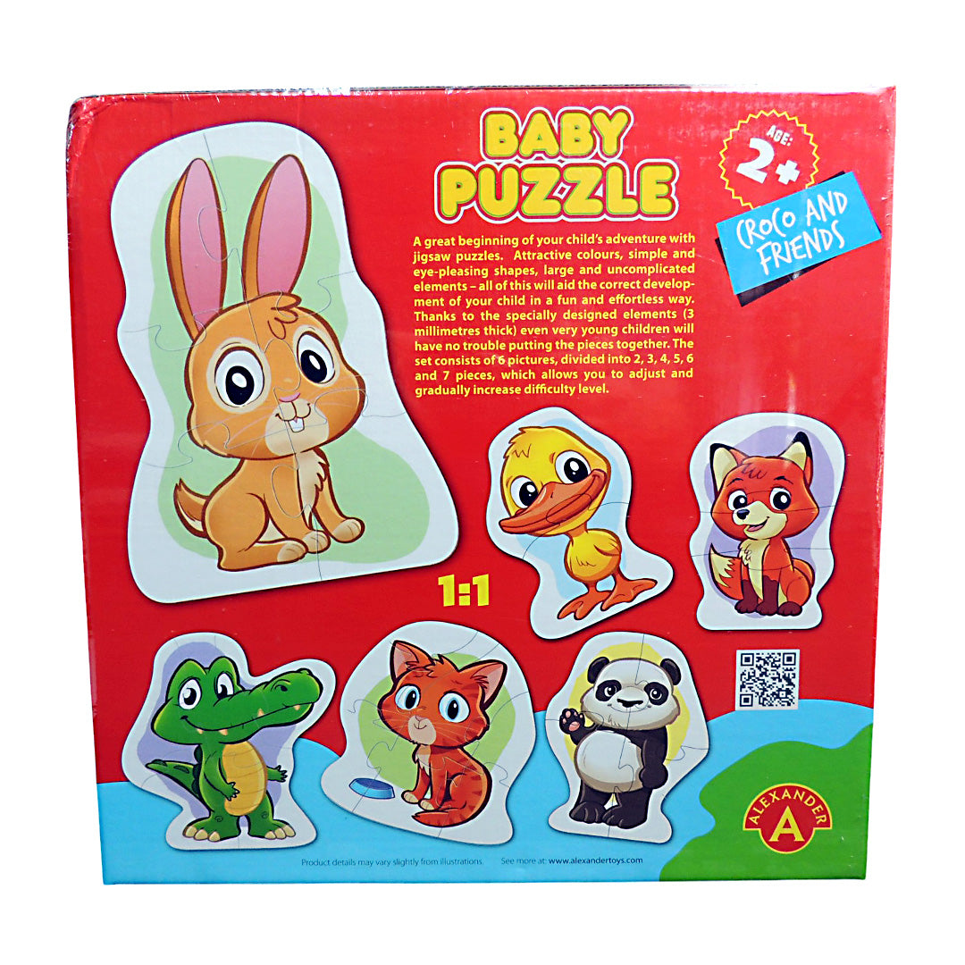 Puzzle Baby - Croco and Friends