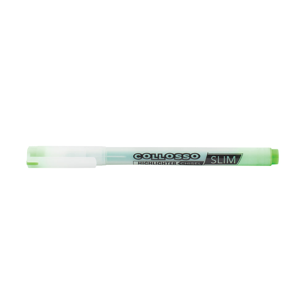 Slim Highlighters Chisel Tip Wallet of 6