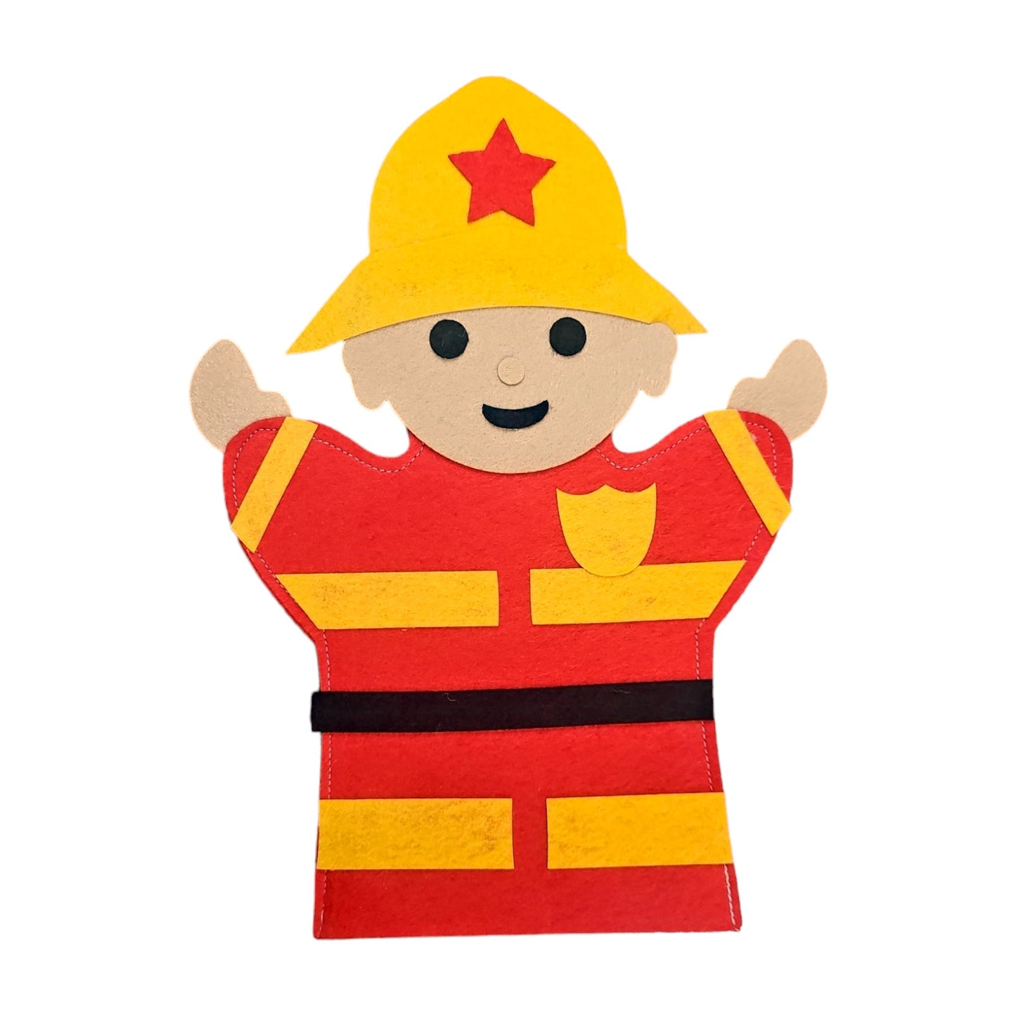Puppet - Hand - Fireman