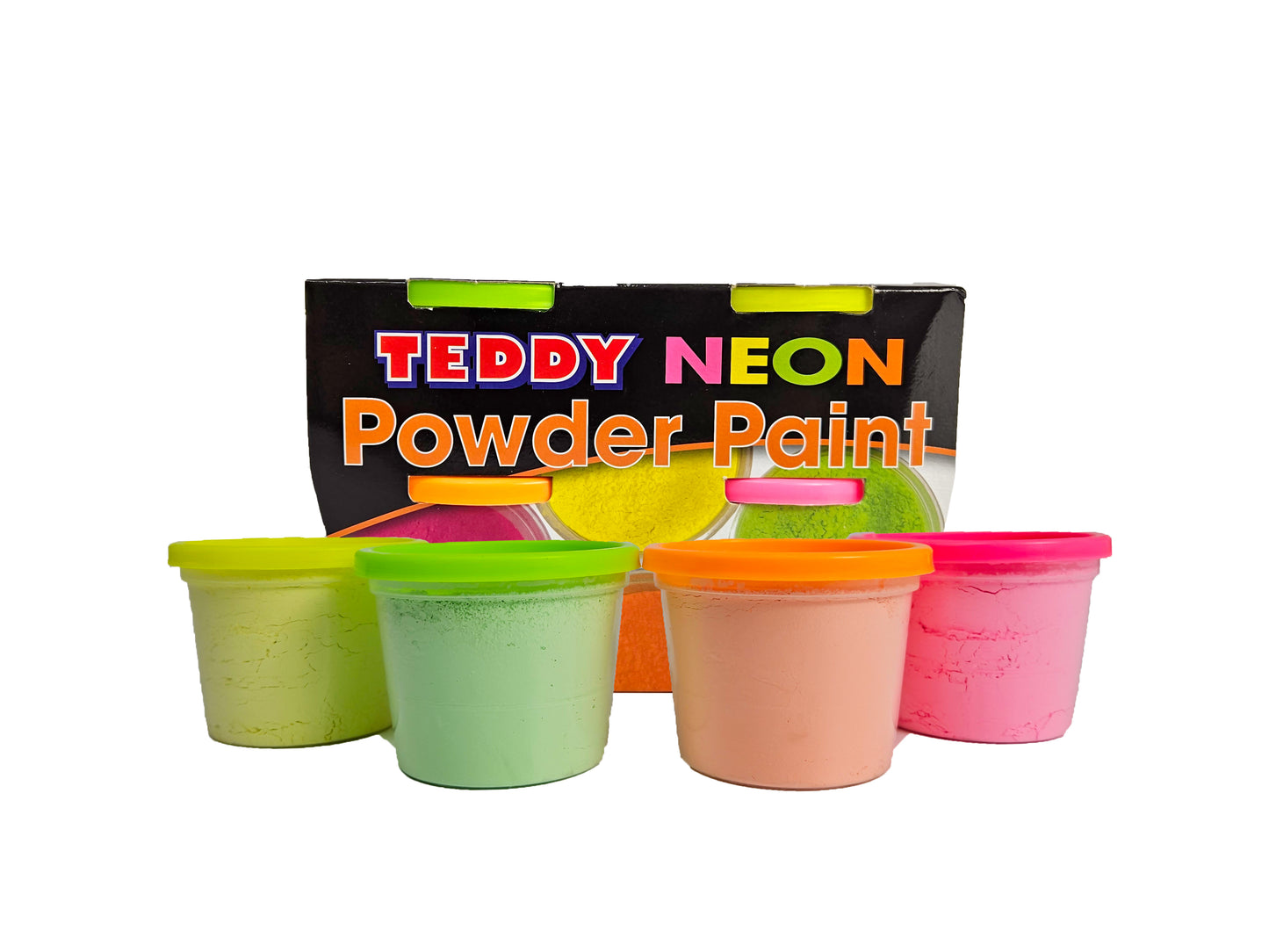 Paint Powder Kit Neon Teddy 4 x 100g