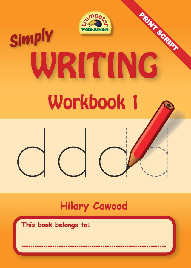 Book Simply Writing 1 - Print Script - Edunation South Africa