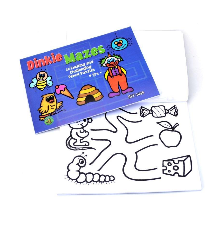 Book - Dinkie Mazes - Edunation South Africa