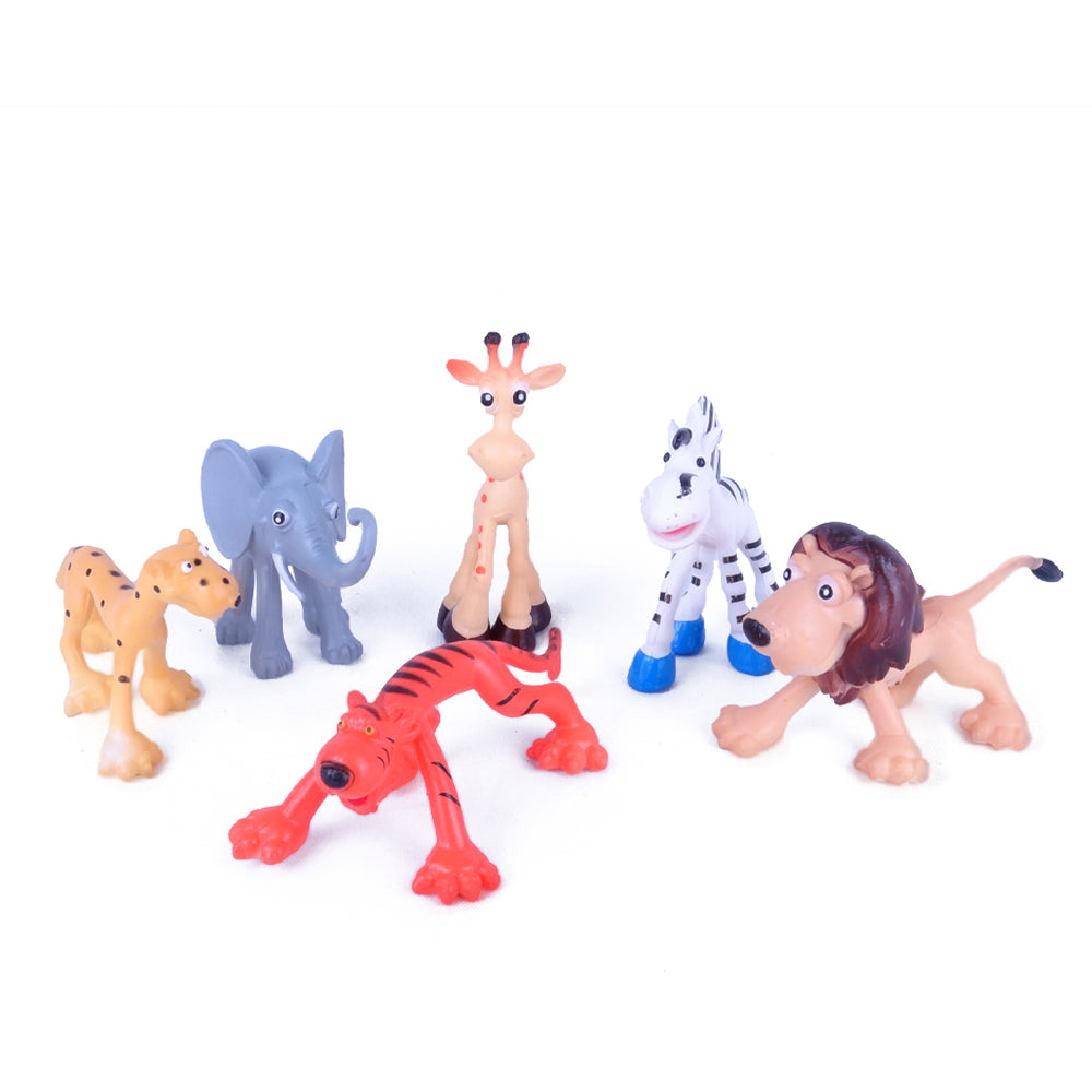 Animals Wild Funny 6pc
