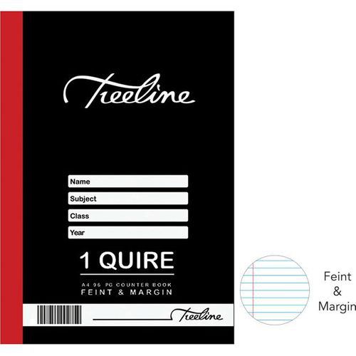 Book Counter 96pg A4 F/M 1 Quire