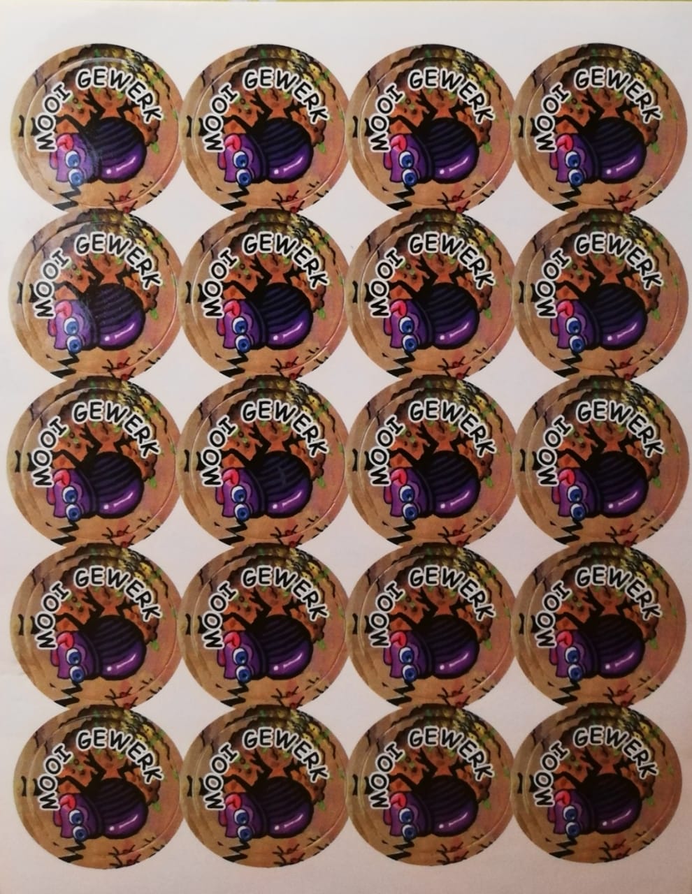 Stickers - Mooi Gewerk - Edunation South Africa