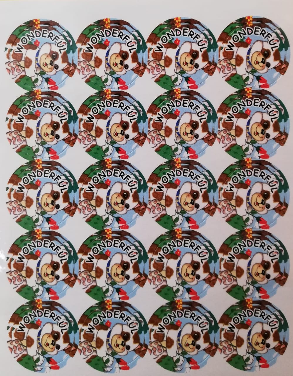 Stickers - Wonderful Edunation South Africa Stickers English
