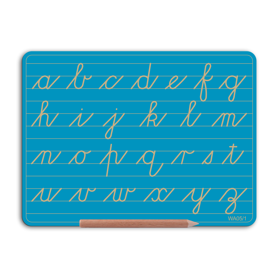 Write Right abc Lower Case 2 line Cursive
