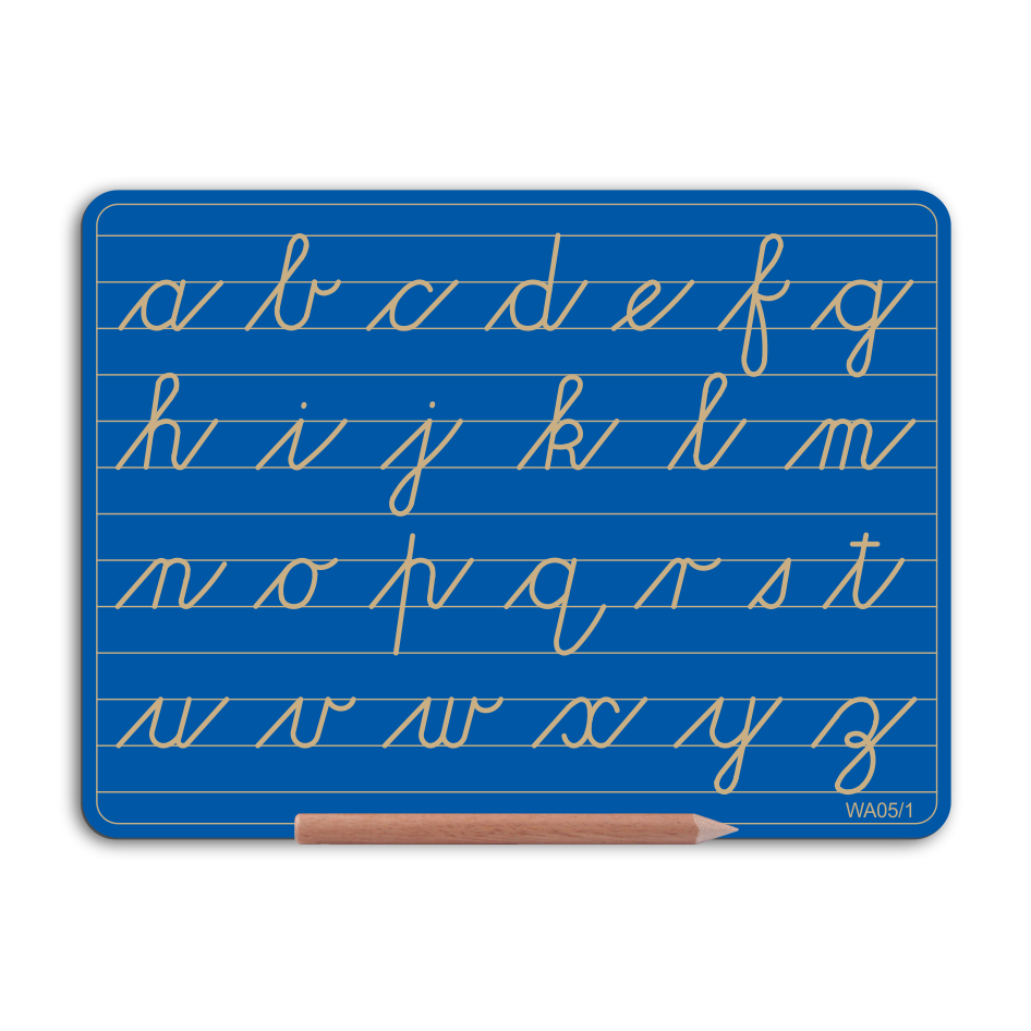 Write Right abc Lower Case 2 line Cursive