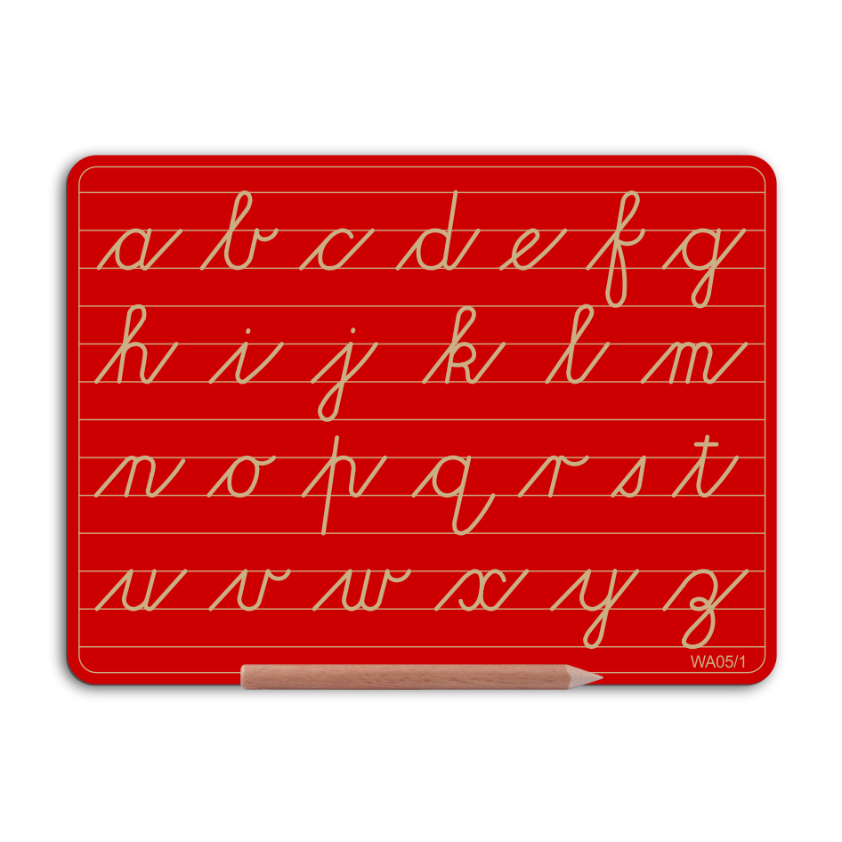 Write Right abc Lower Case 2 line Cursive