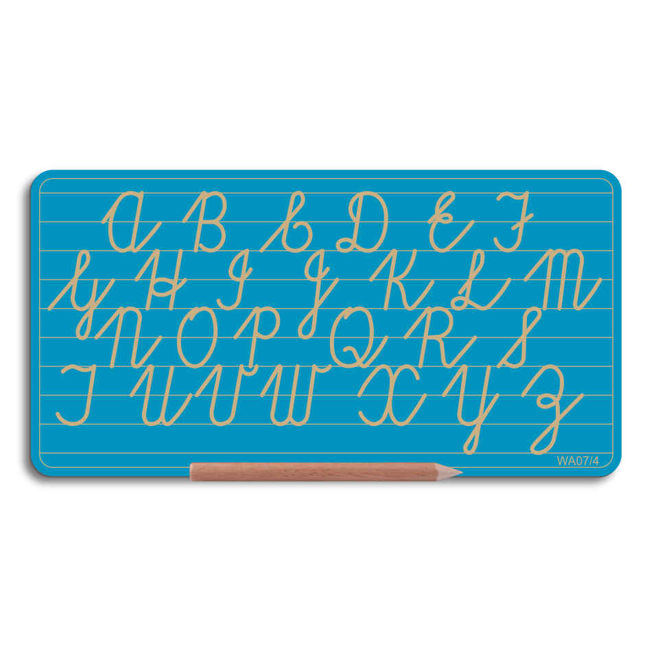 Write Right Capital Letters with 2 line spacing