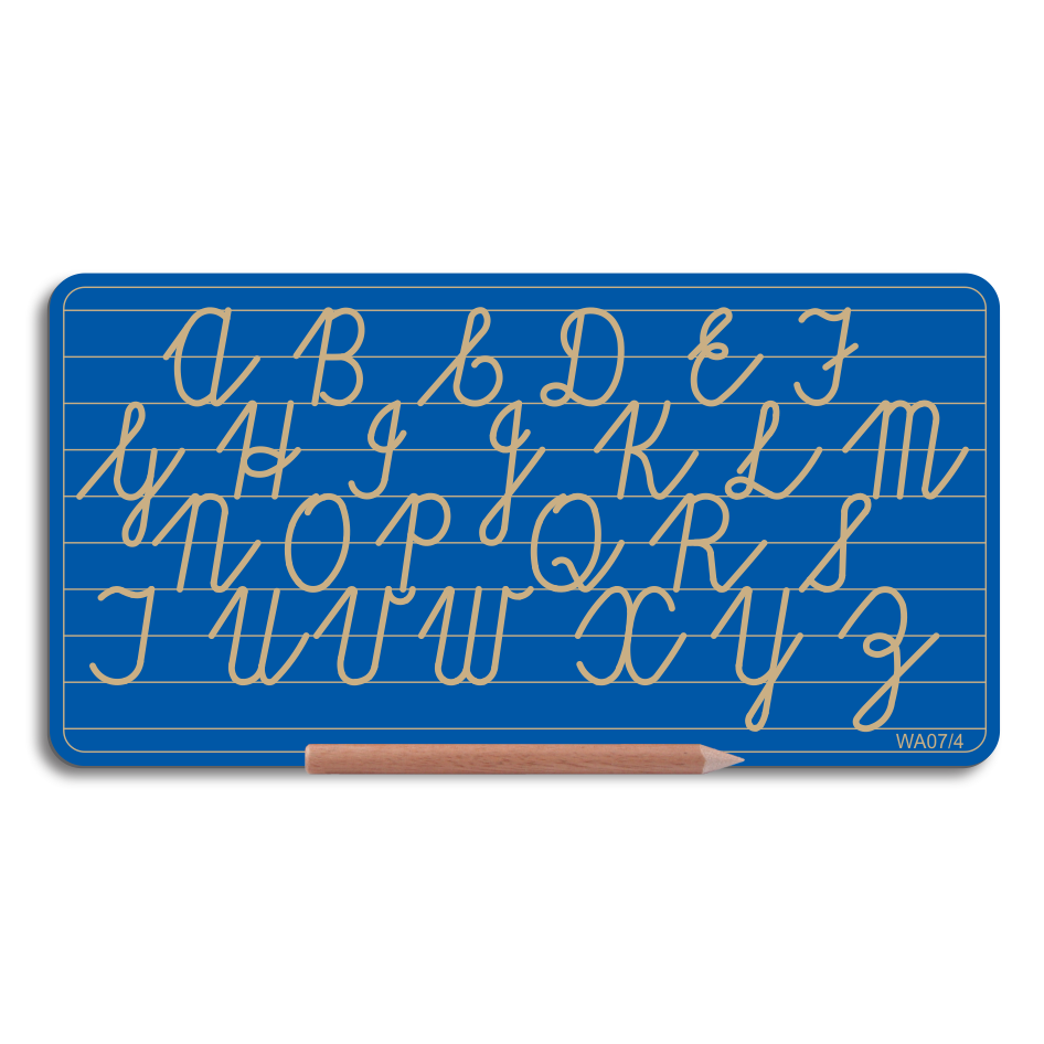 Write Right Capital Letters with 2 line spacing