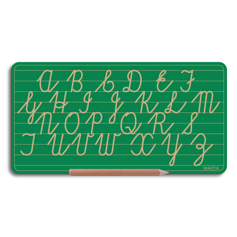 Write Right Capital Letters with 2 line spacing