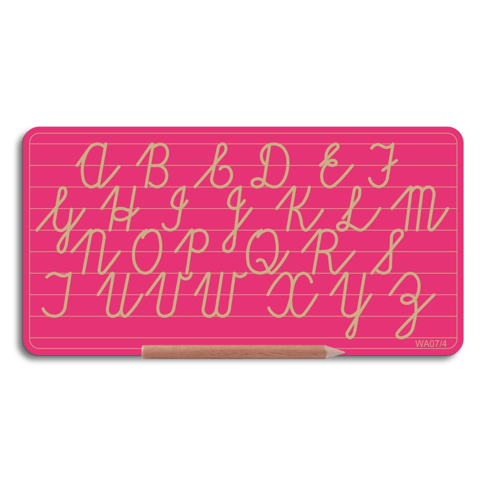 Write Right Capital Letters with 2 line spacing