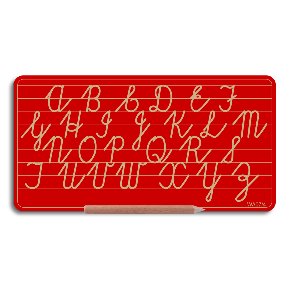 Write Right Capital Letters with 2 line spacing