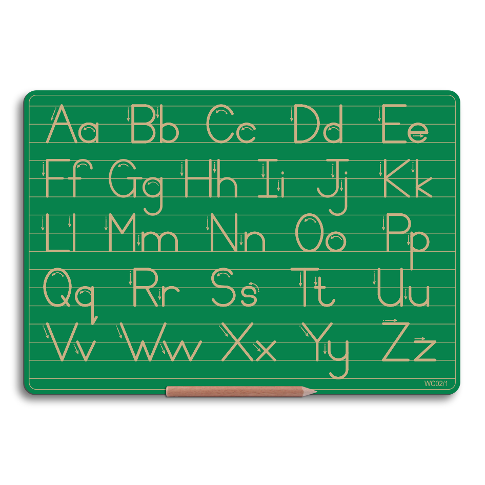 Write Right Alphabet Combo Capital & Lower Case - Alternative Print