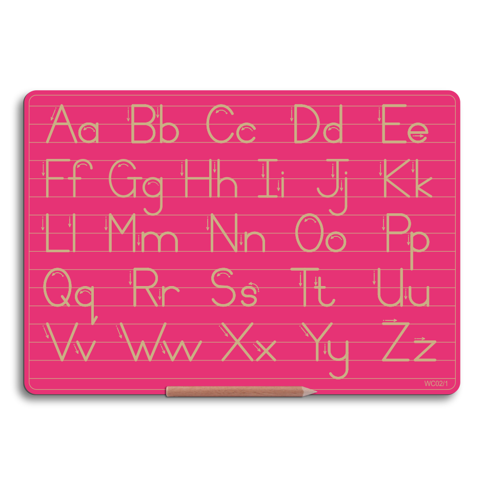 Write Right Alphabet Combo Capital & Lower Case - Alternative Print