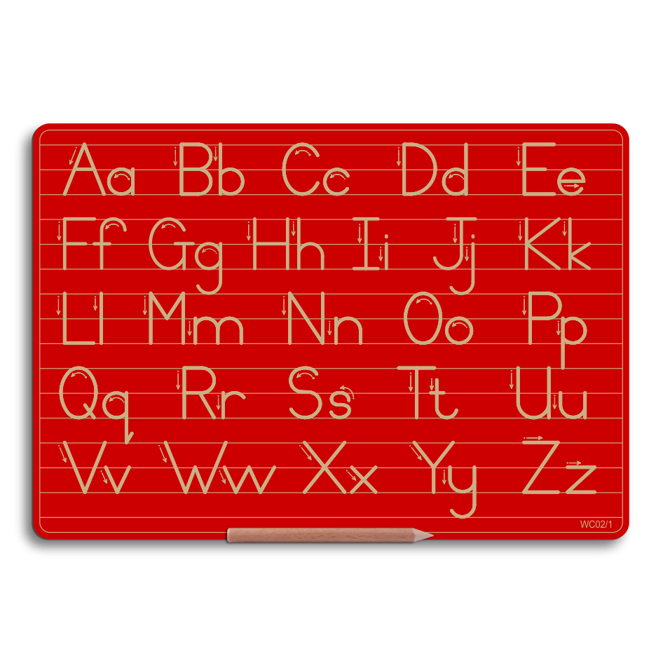 Write Right Alphabet Combo Capital & Lower Case - Alternative Print