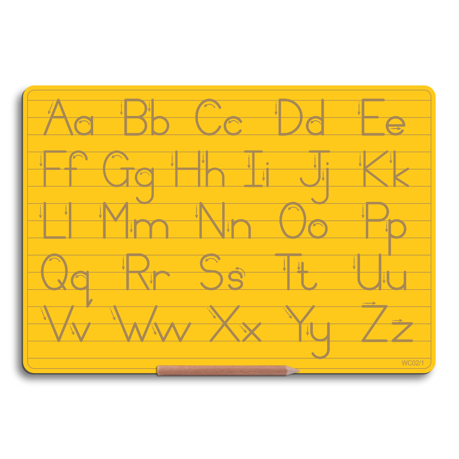 Write Right Alphabet Combo Capital & Lower Case - Alternative Print
