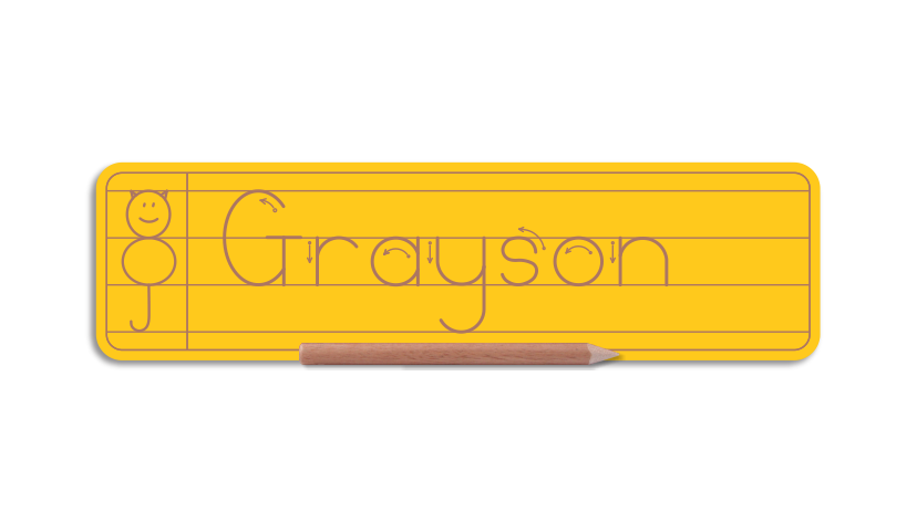 WriteRight My First Name in Alternative Print