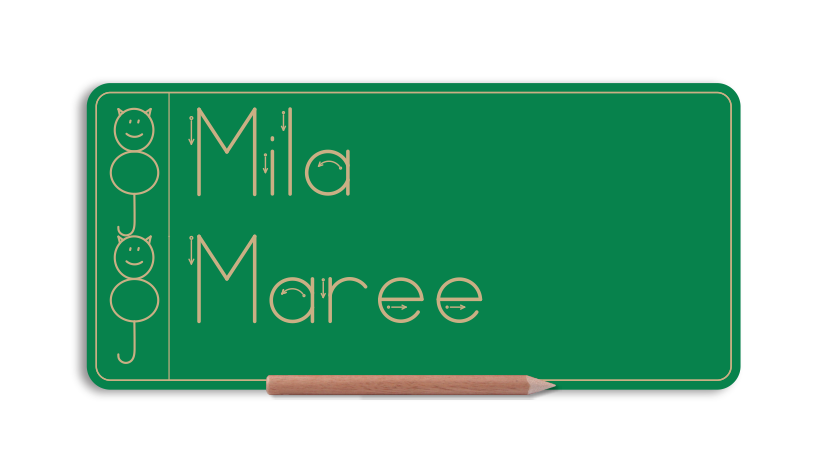 WriteRight My Name & Surname - Std Print