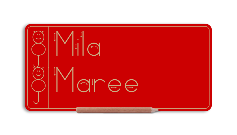 WriteRight My Name & Surname - Std Print
