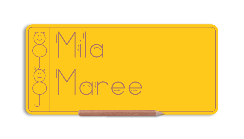 WriteRight My Name & Surname - Std Print