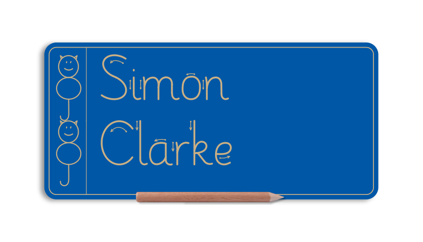 WriteRight My First Name & Surname board - Sassoon