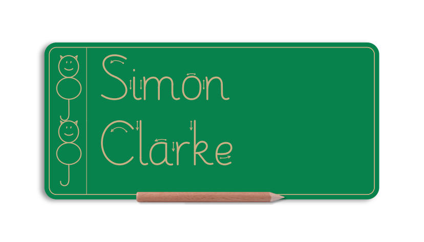 WriteRight My First Name & Surname board - Sassoon