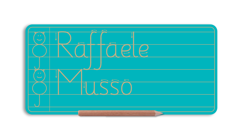 WriteRight My First Name & Surname board - Sassoon