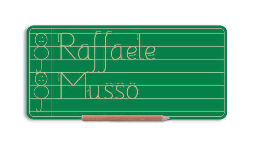 WriteRight My First Name & Surname board - Sassoon