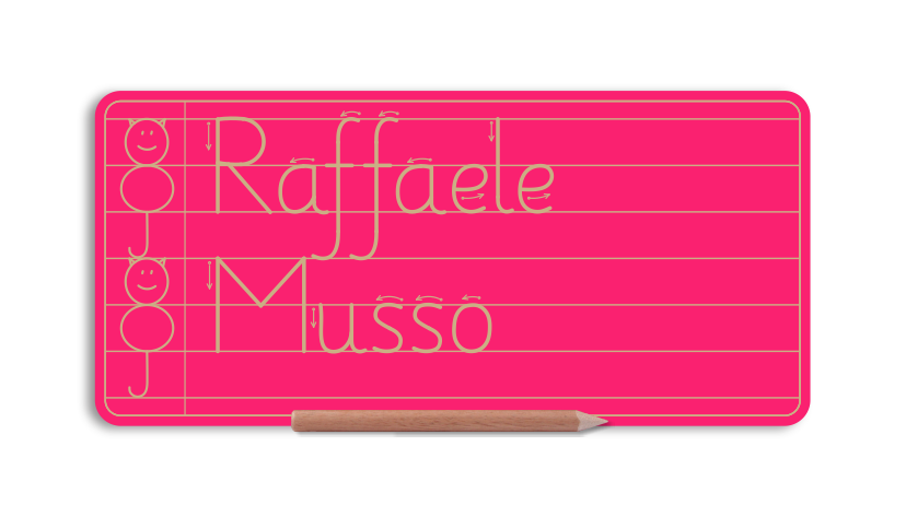 WriteRight My First Name & Surname board - Sassoon