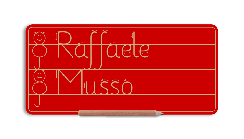 WriteRight My First Name & Surname board - Sassoon