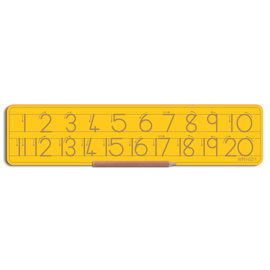 Write Right WN102/1 Numbers 0 -20