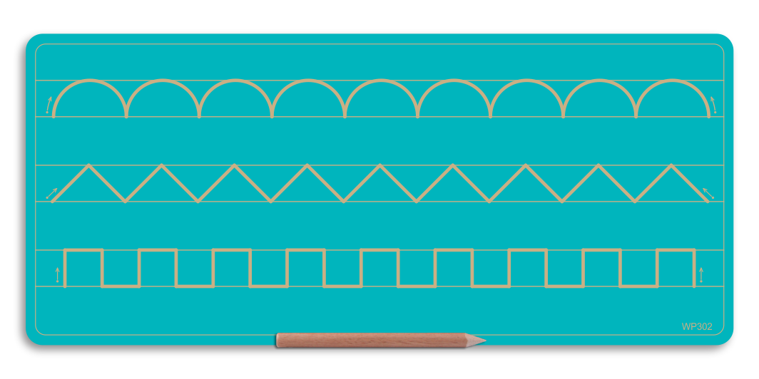 Wooden 3 Pattern Board