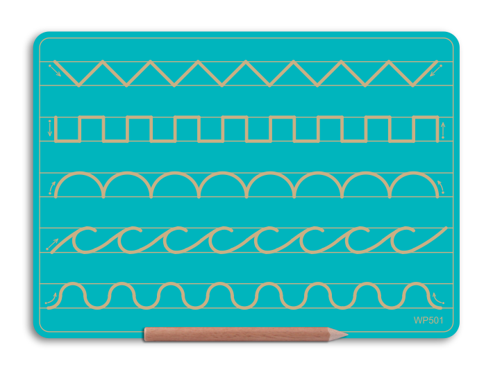 Wooden 5 Pattern Board