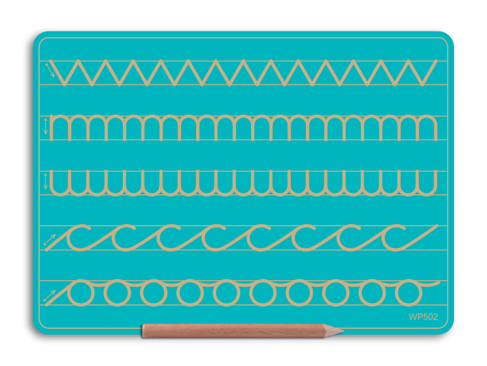 Wooden 5 Pattern Board